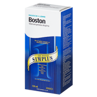 Раствор для жестких контактных линз Boston Simplus 120мл