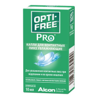 Капли Opti-Free PRO 10 мл