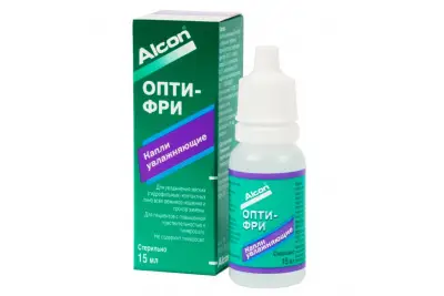 Opti-Free увлажняющие гл. капли фл. 15 мл