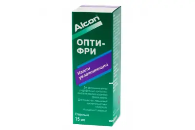 Opti-Free увлажняющие гл. капли фл. 15 мл