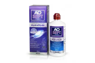 Раствор Aosept Plus HydraGlyde (360 мл)