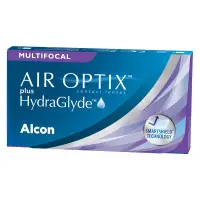 Air Optix plus HydraGlyde Multifocal (3 линзы)
